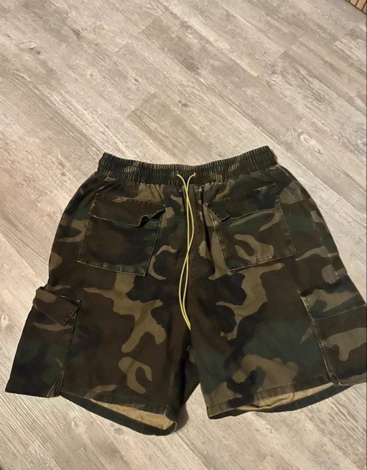 MUCARIS Camouflage Cargo Short, Ophalen of Verzenden, Nieuw, Maat 48/50 (M), Meerkleurig