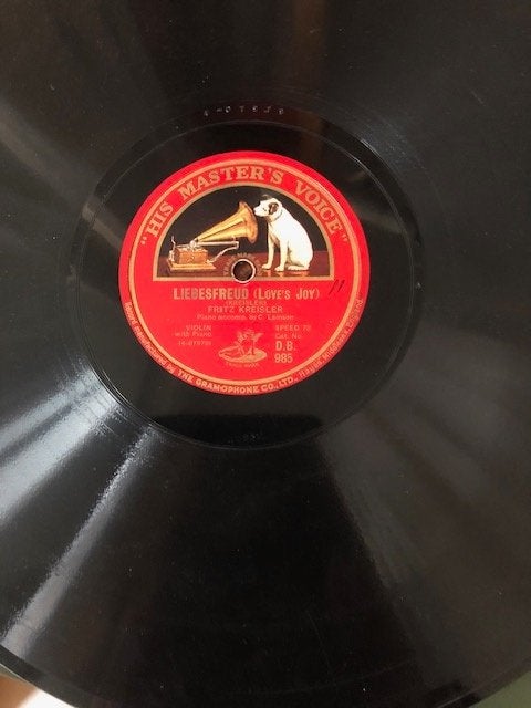 grammofoonplaat 78 toeren, Cd's en Dvd's, Vinyl | Klassiek, Ophalen, Gebruikt, Overige formaten, Overige typen