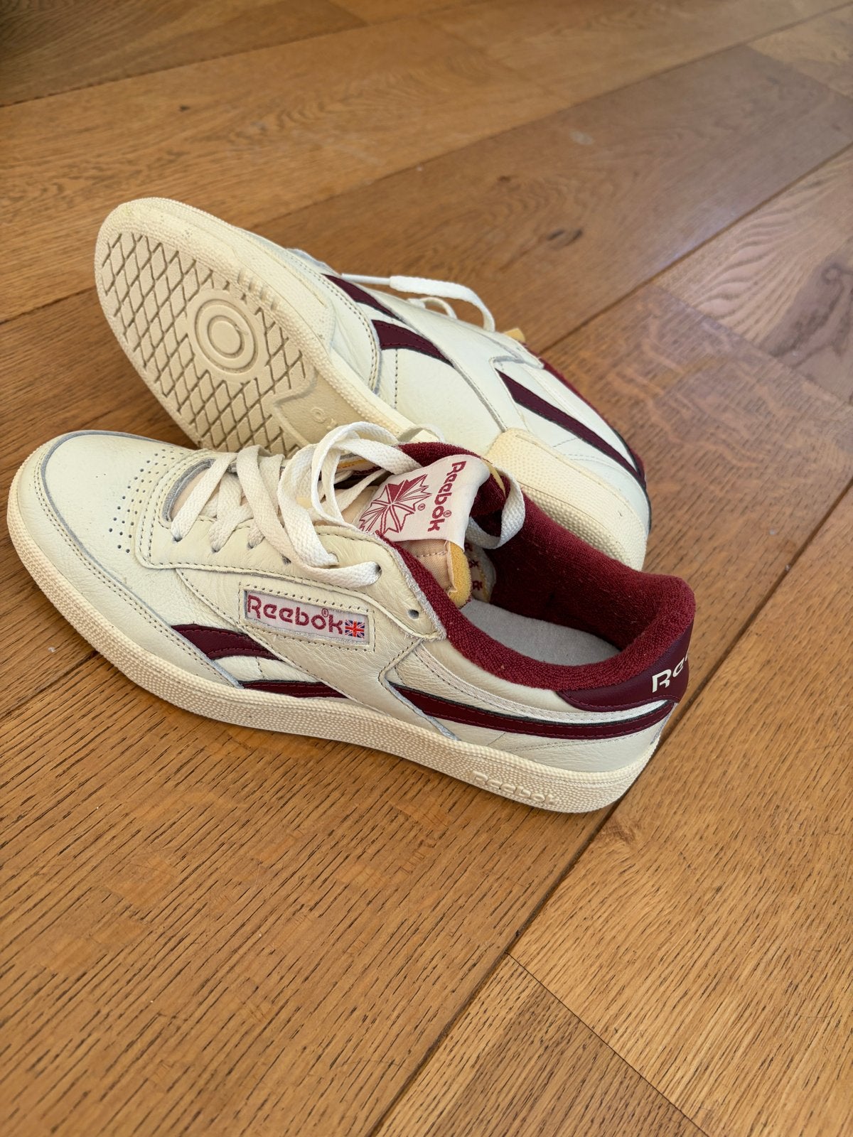 Reebok Club C 85 Vintage Sneakers - Maat 40, Ophalen of Verzenden, Zo goed als nieuw, Wit, Sneakers of Gympen