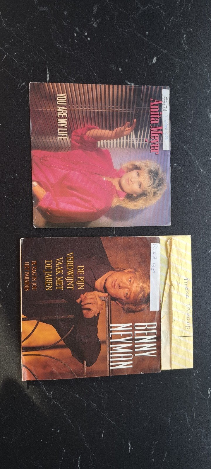 Anita Meyer - You Are My Life & Benny Neyman - De Pijn, Ophalen of Verzenden, Gebruikt, Nederlandstalig