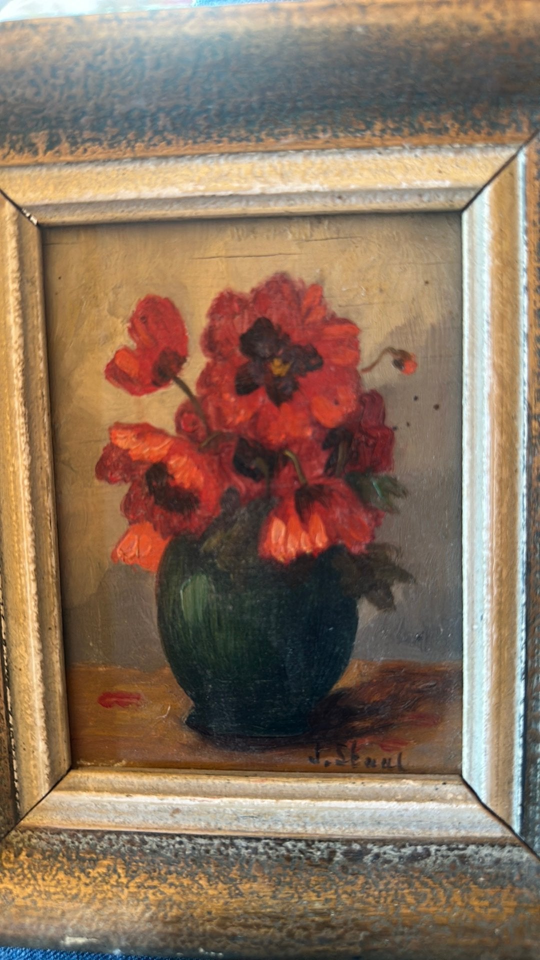 Prachtig schilderij, Ophalen