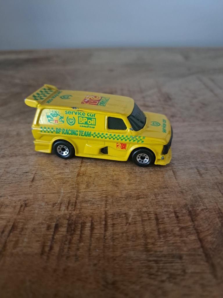Matchbox model ford supervan bp racing team, Hobby en Vrije tijd, Gebruikt, Auto, Ophalen of Verzenden, England /macau