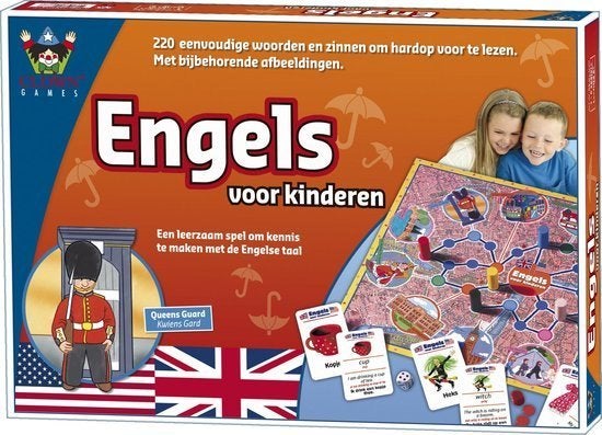 Bordspel "Engels voor Kinderen", Kinderen en Baby's, Speelgoed | Educatief en Creatief, Zo goed als nieuw, Taal en Lezen, Ontdekken