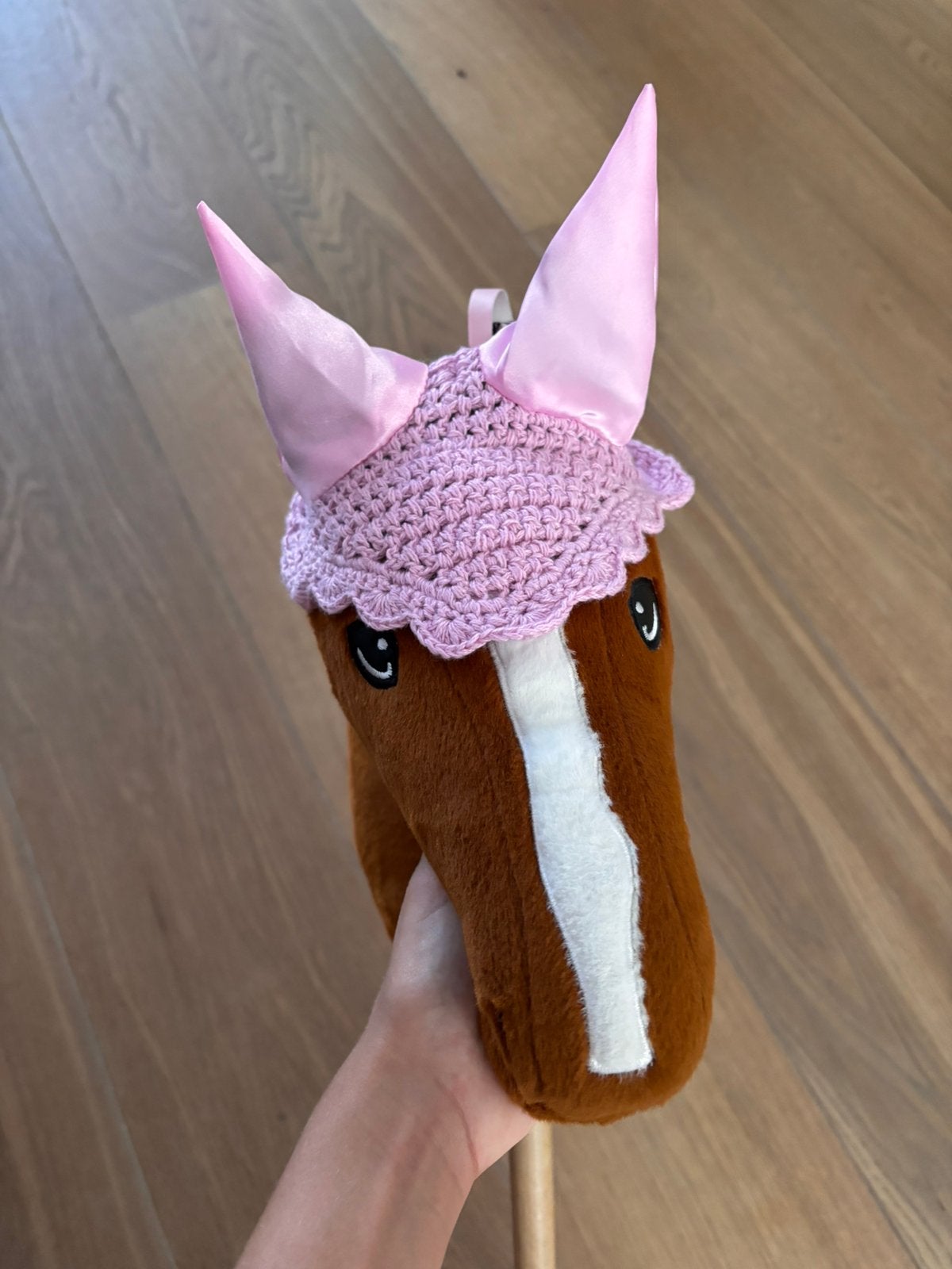 Hobby horse oornetje roze, Ophalen of Verzenden, Zo goed als nieuw