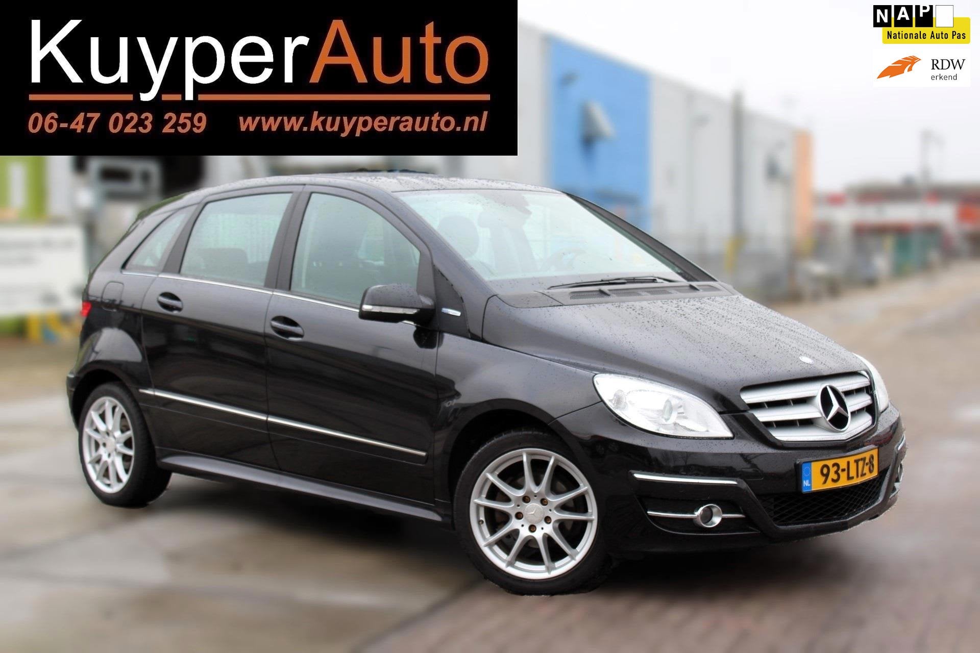 Mercedes-Benz B-klasse 160 BlueEFFICIENCY Business Class cli, Auto's, Voorwielaandrijving, Euro 5, 15 km/l, Leder en Stof