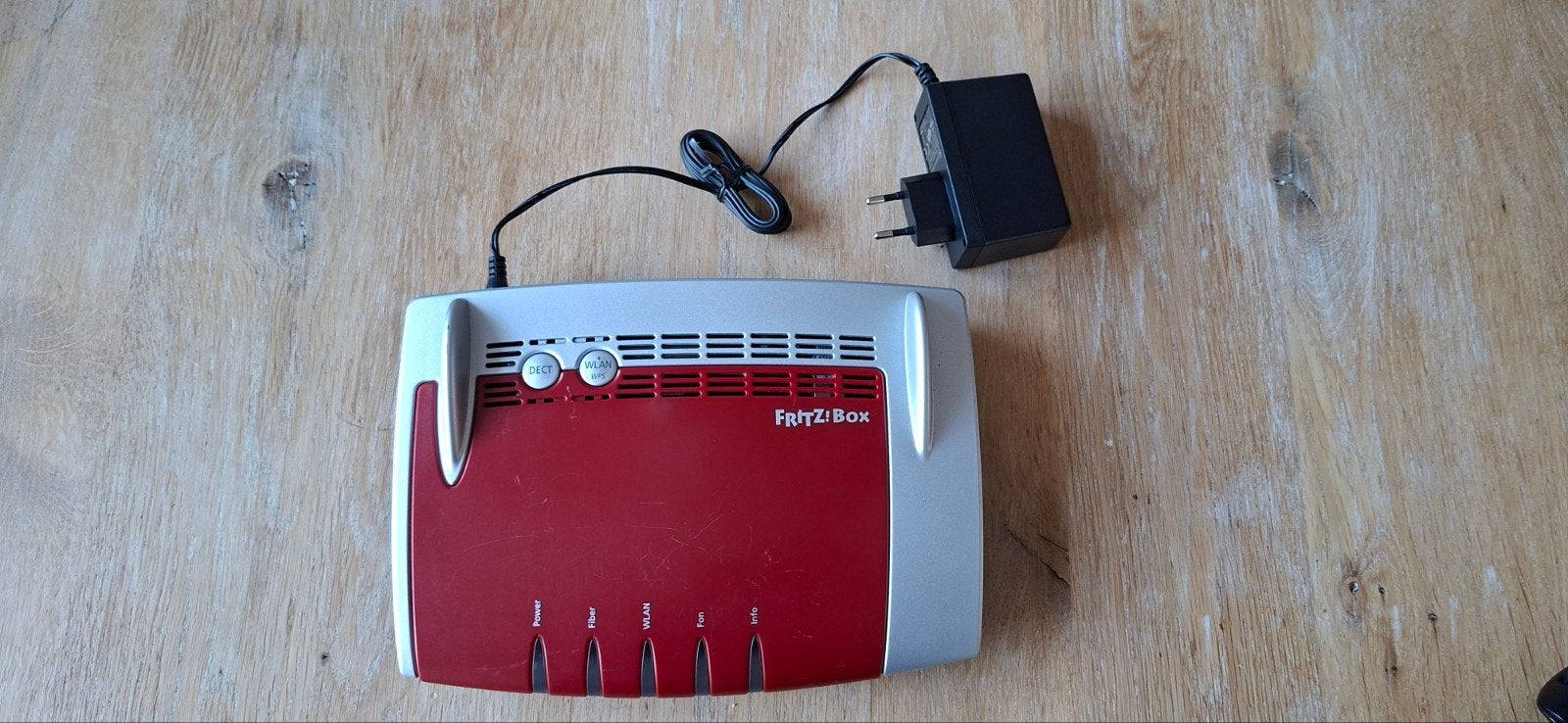 FRITZ!Box 5490 XI - Glasvezelmodem/Router, Spelcomputers en Games, Ophalen of Verzenden, Gebruikt