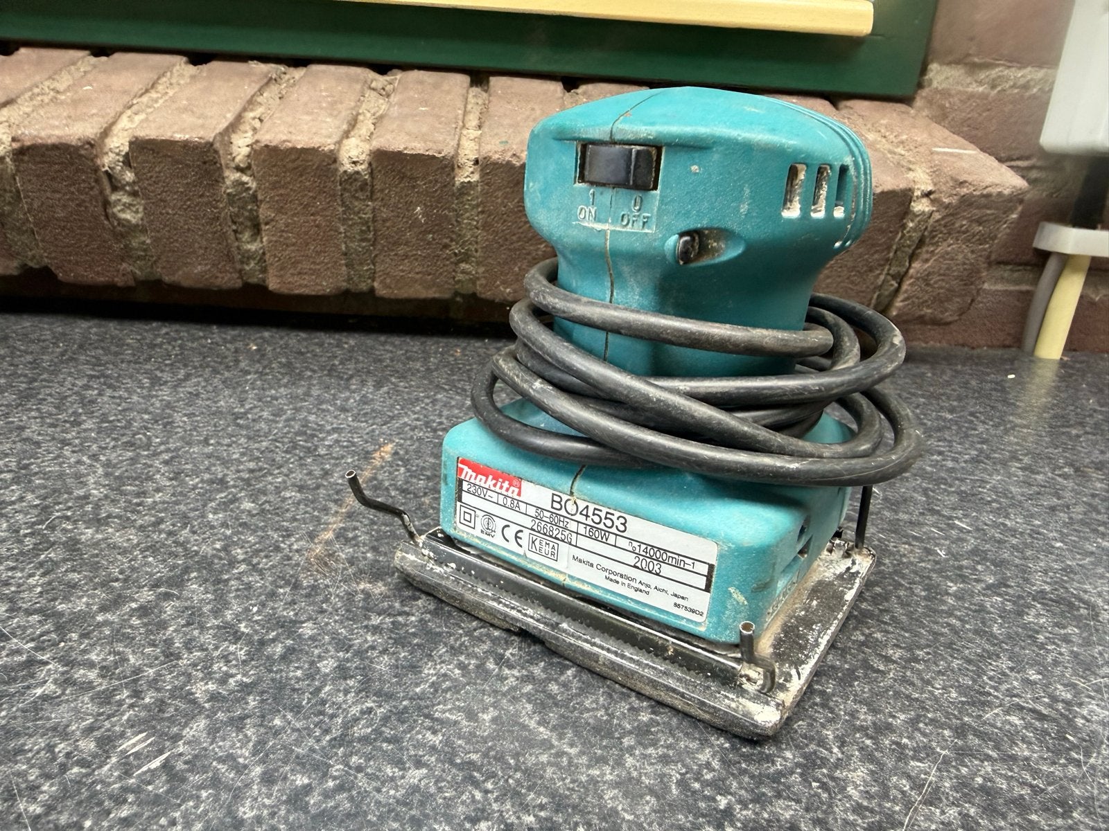 Elektrisch gereedschap set: schuurmachines, decoupeerzaag, Ophalen, Gebruikt