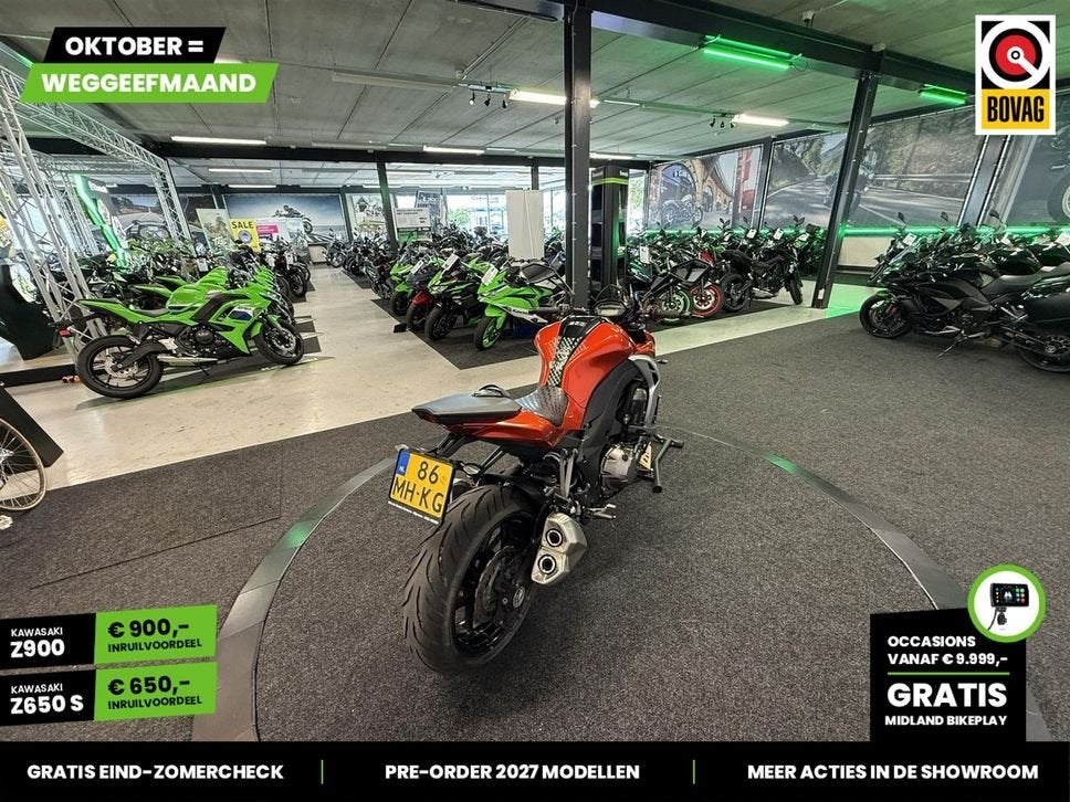 Kawasaki Z 1000 ABS (bj 2014) 19,023 km, 4 cilinders, Motorrijbewijs A, Bedrijf, Onbekend