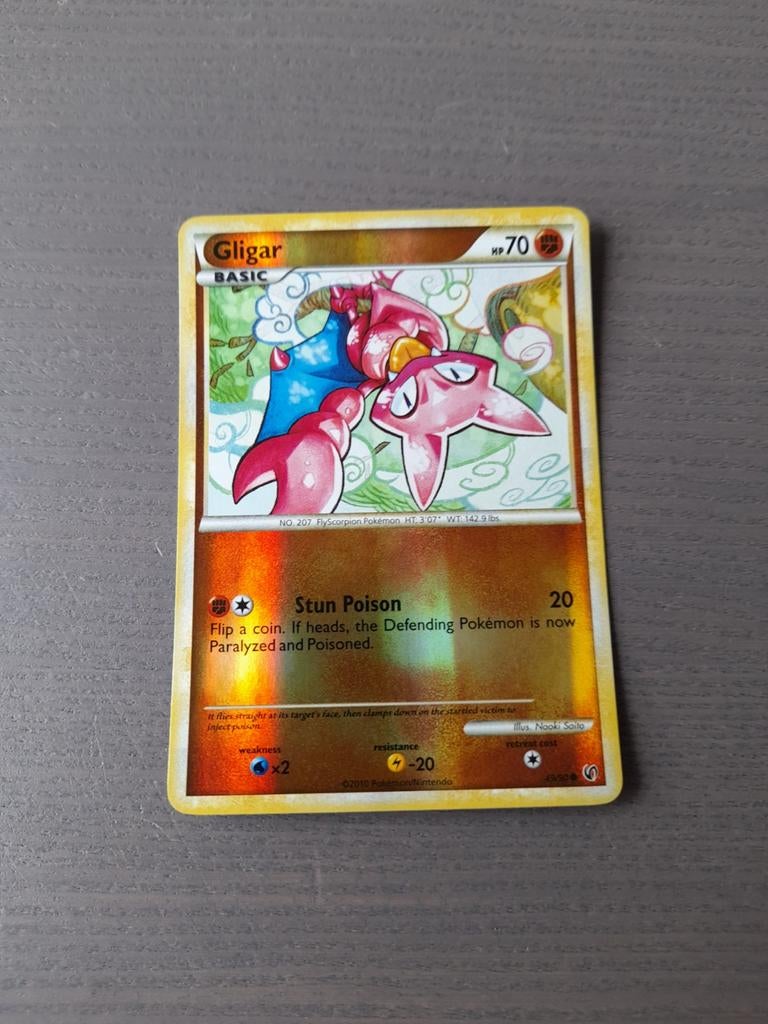 Undaunted 49/90 gligar reverse, Ophalen of Verzenden, Gebruikt, Losse kaart, Foil