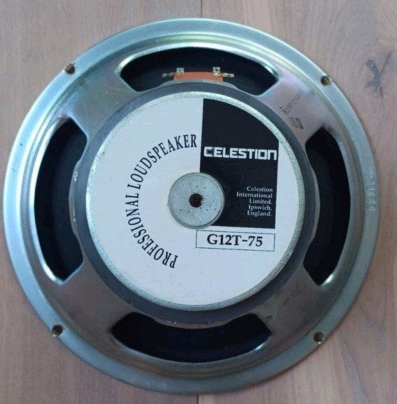 Celestion G12T 75 16 ohm, Ophalen of Verzenden, Gebruikt, Gitaar, 50 tot 100 watt
