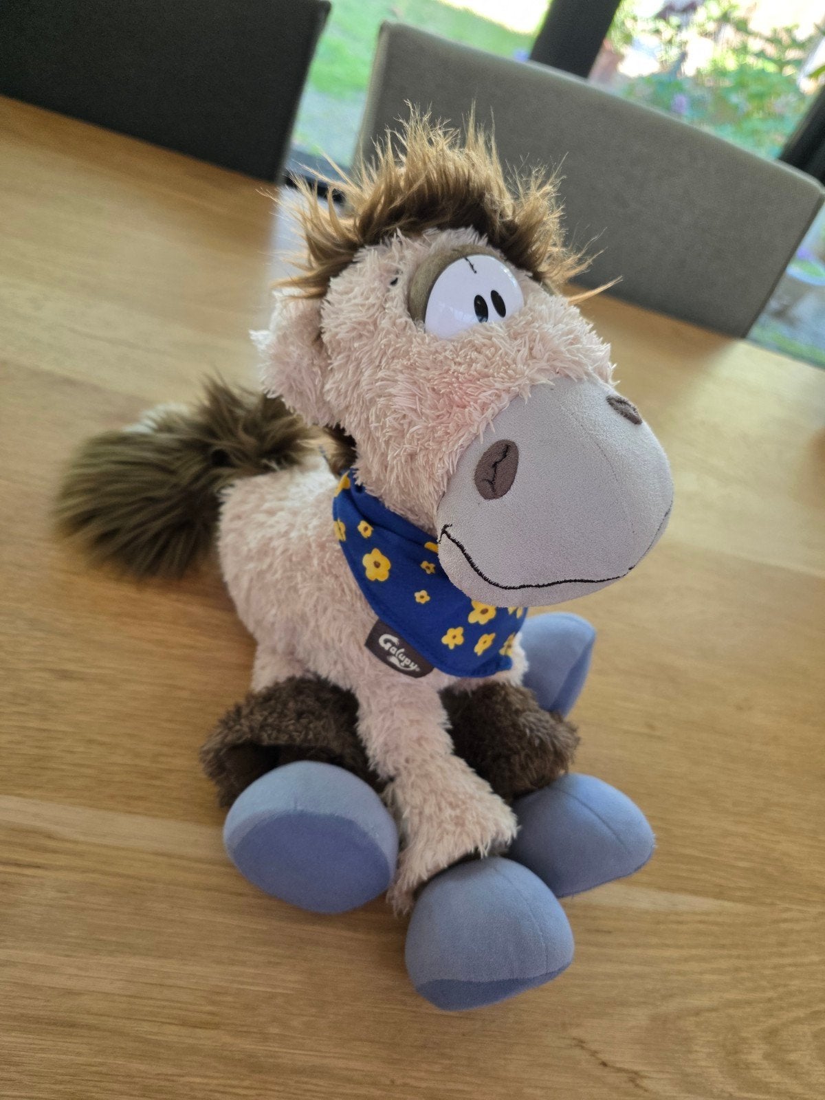 Galupy knuffelpaardje - Zo goed als nieuw, Paard, Overige merken, Overige karakters, Ophalen of Verzenden