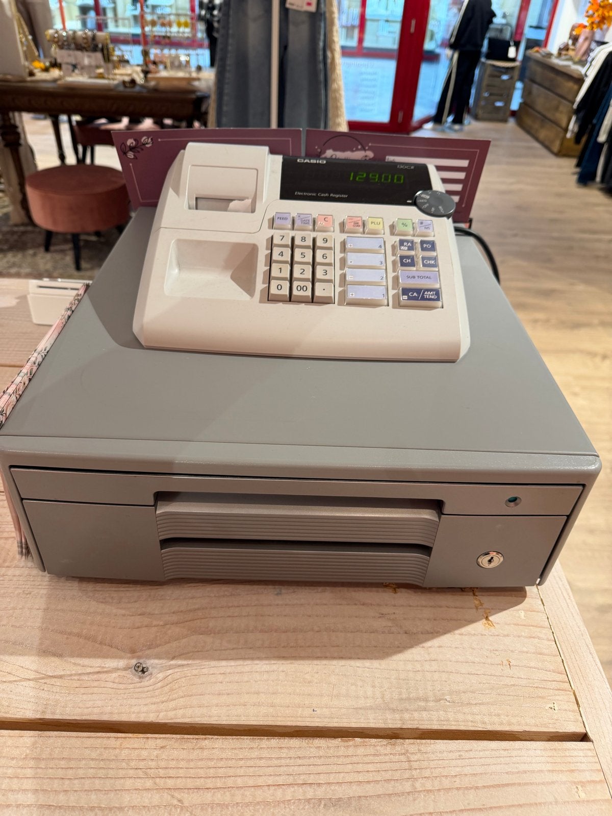 Casio 130-CR Elektronische Kassa, Verzamelen, Ophalen