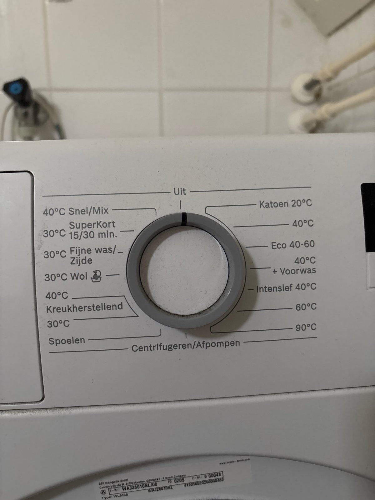 Foto 5 van Bosch Serie 2 Wasmachine - WAJ28010NL/08