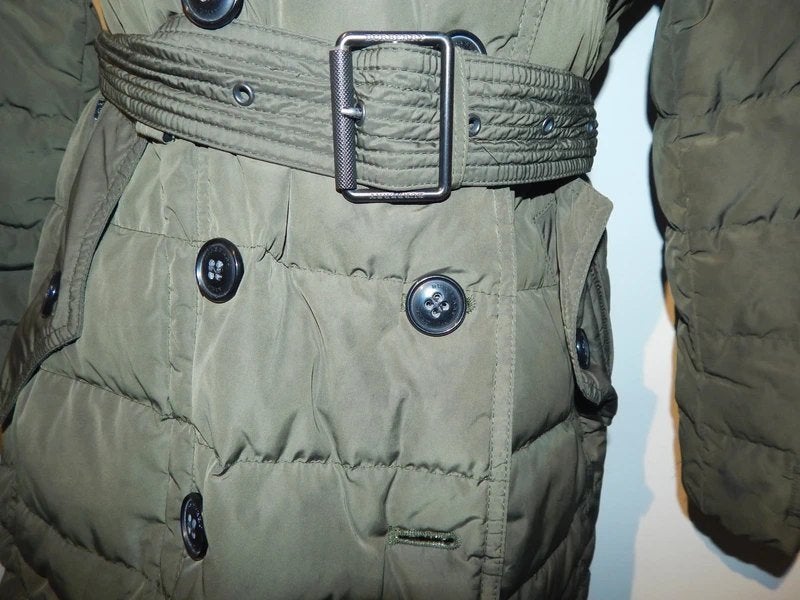 Burberry Brit heerlijke warme jas gevoerd rits knopen S, Verzenden, Burberry Brit, Maat 36 (S), Gedragen