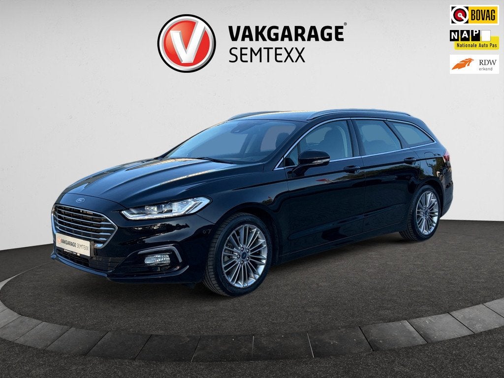 Ford Mondeo Wagon 2.0 IVCT HEV Titanium | Automaat | Org NL, Auto's, Ford, Bedrijf, Te koop, Mondeo, ABS, Achteruitrijcamera, Airbags