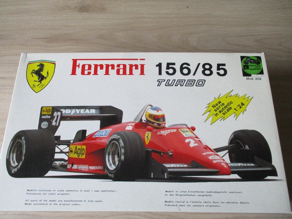 Protar Ferrari 156/85, Overige merken, Auto, Groter dan 1:32, Ophalen of Verzenden