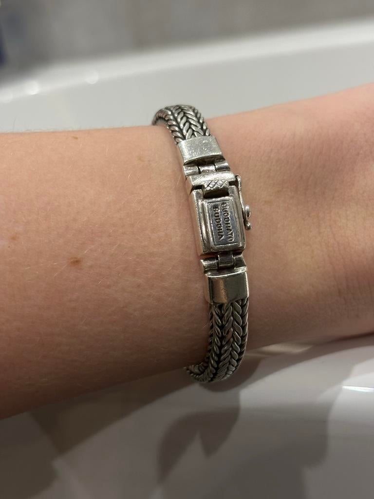 Buddha to Buddha Armband Nurul XS - Zilver, Ophalen, Zo goed als nieuw, Zilver