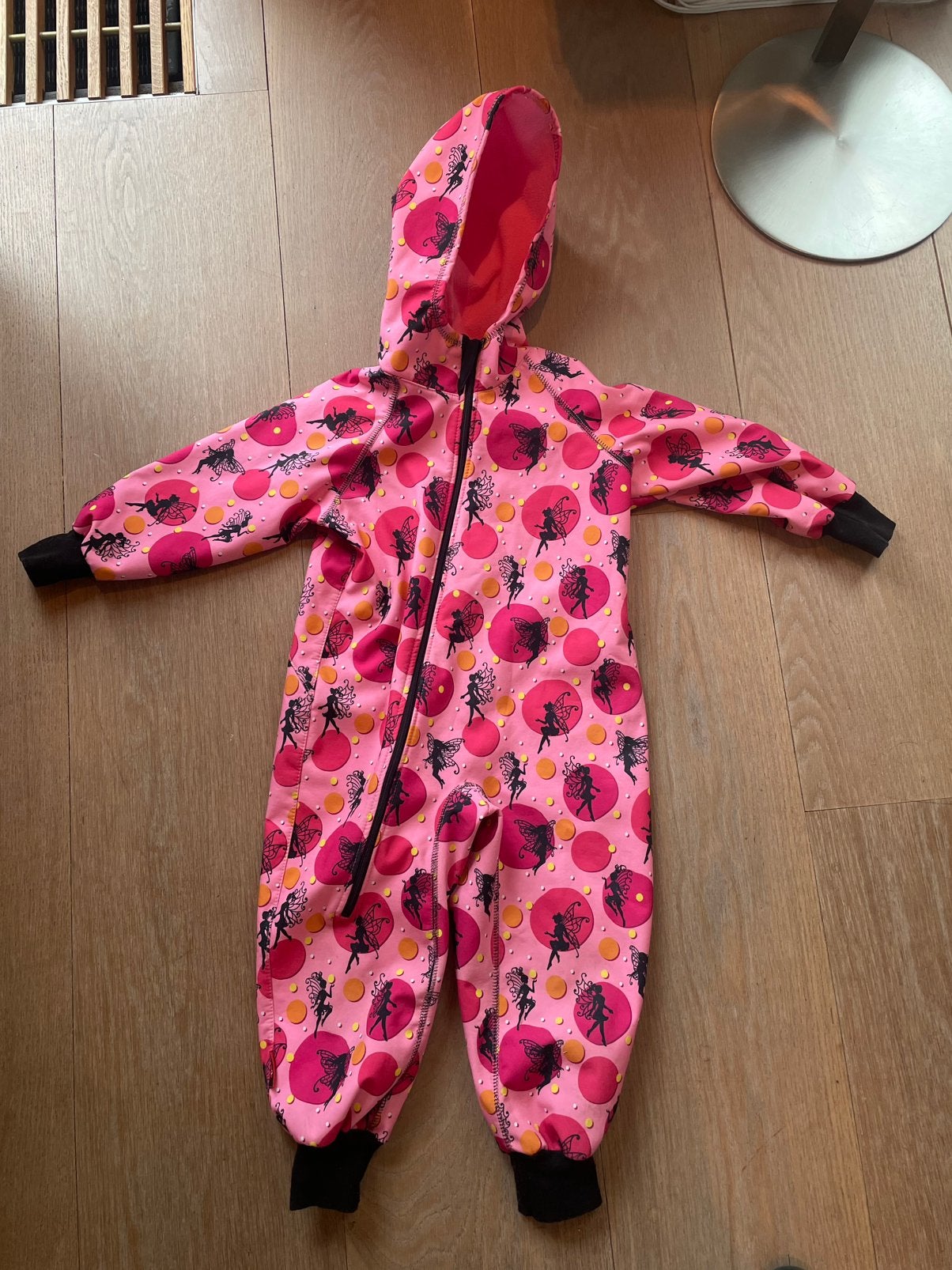 Ielm roze elfjes softshell buitenpak maat 104, Ophalen of Verzenden, Gebruikt, Meisje, Overige typen