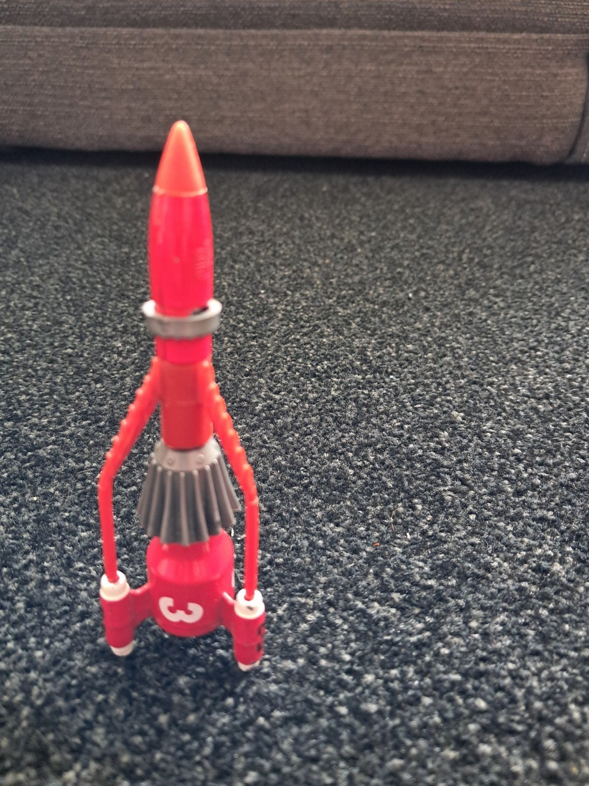 Thunderbird 3 raket - 11cm metalen model, Ophalen of Verzenden