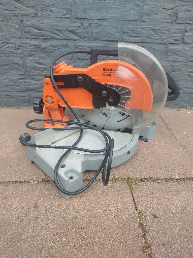 Einhell NMS 210 afkortzaag, Ophalen, Gebruikt, Afkortzaag, 30 tot 70 mm