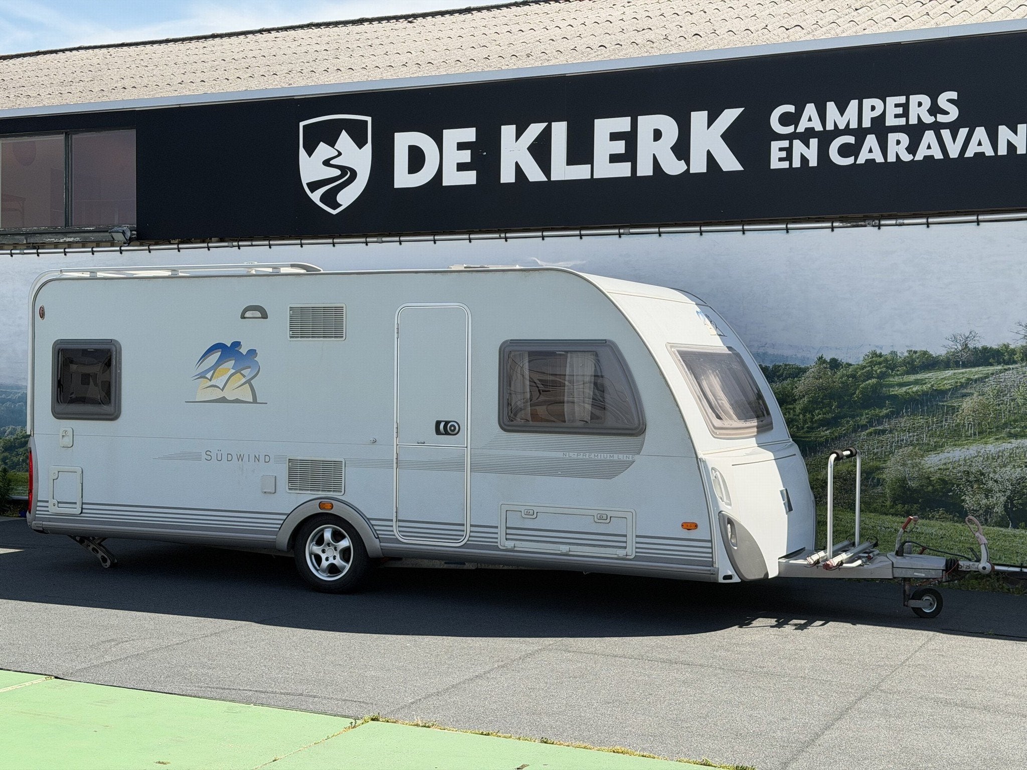 Knaus SUDWIND 550 UF 2.5 (bj 2007), 7 tot 8 meter, Bedrijf, Info@deklerkcaravans.nl, Knaus