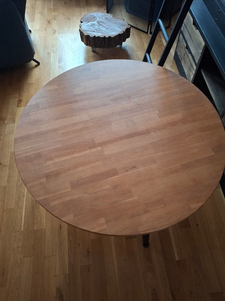 Salontafel, Ophalen, 100 tot 150 cm, Rond, Minder dan 50 cm