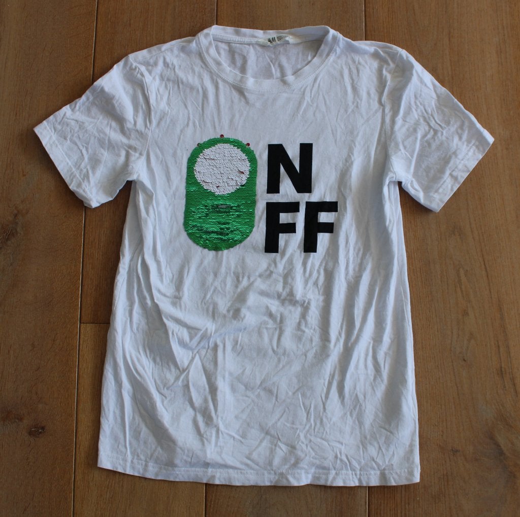 T-shirt van H&M 158/164, Kinderen en Baby's, Kinderkleding | Maat 158, Gebruikt, H&M, Ophalen of Verzenden, Shirt of Longsleeve