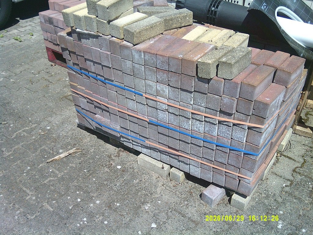 Betonklinkers klinkers, straatstenen., Tuin en Terras, Tegels en Klinkers, Ophalen, Klinkers, Zo goed als nieuw, 10 m² of meer