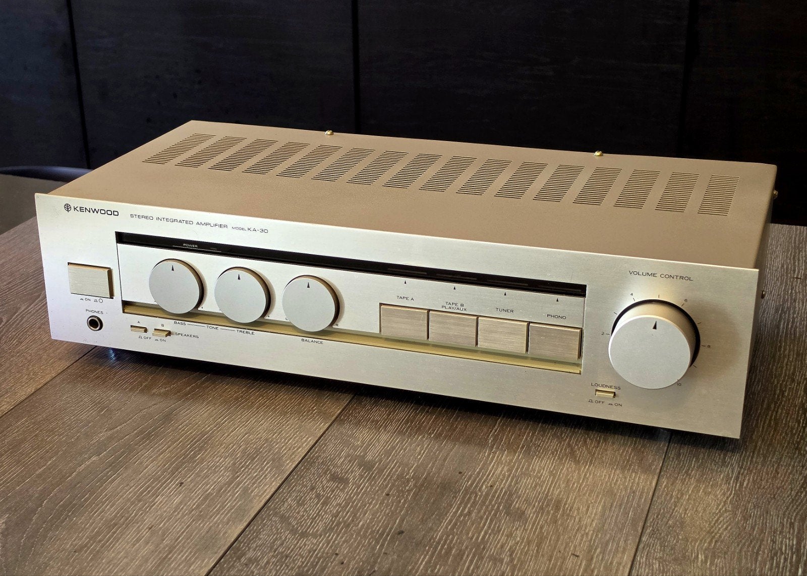 KENWOOD KA-30 • GEREVISEERD • PHONO • GARANTIE • VINTAGE, Overige merken, Japan, Kenwood Trio, Refurbished