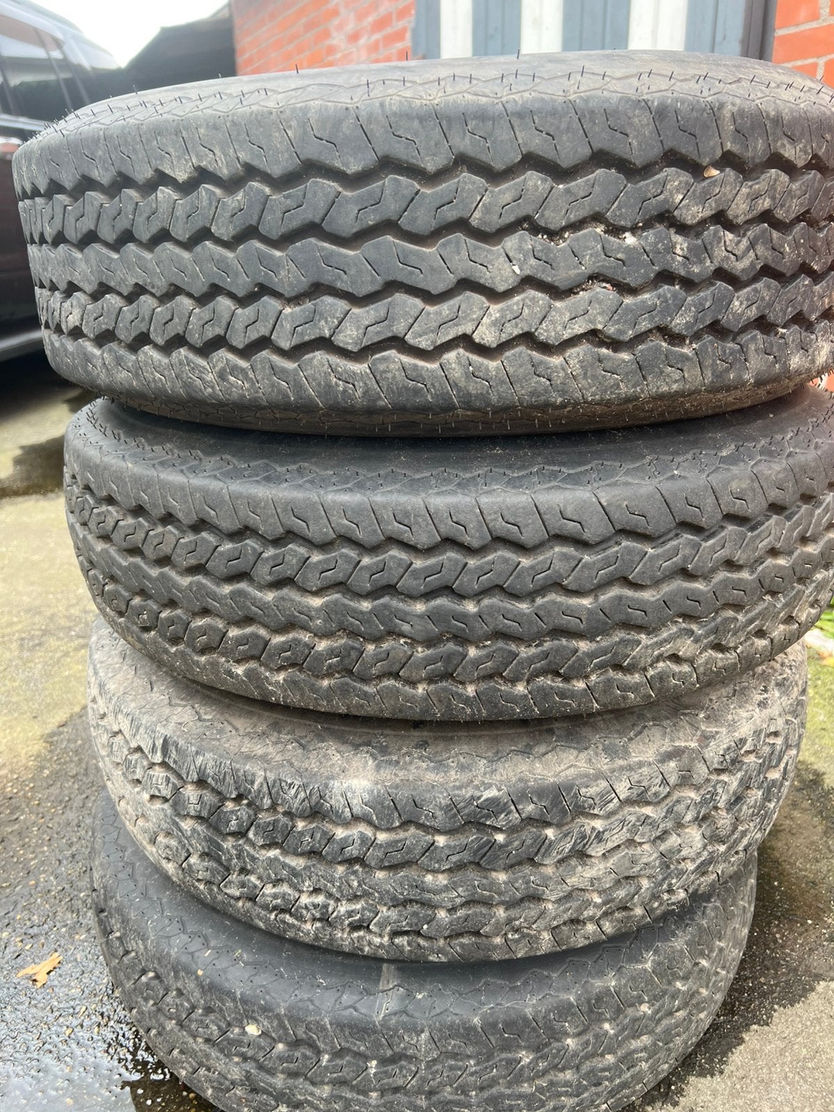 Set 16.5 inch banden met velgen, Auto-onderdelen, Gebruikt, Goodyear, Goodyear, Goodyear