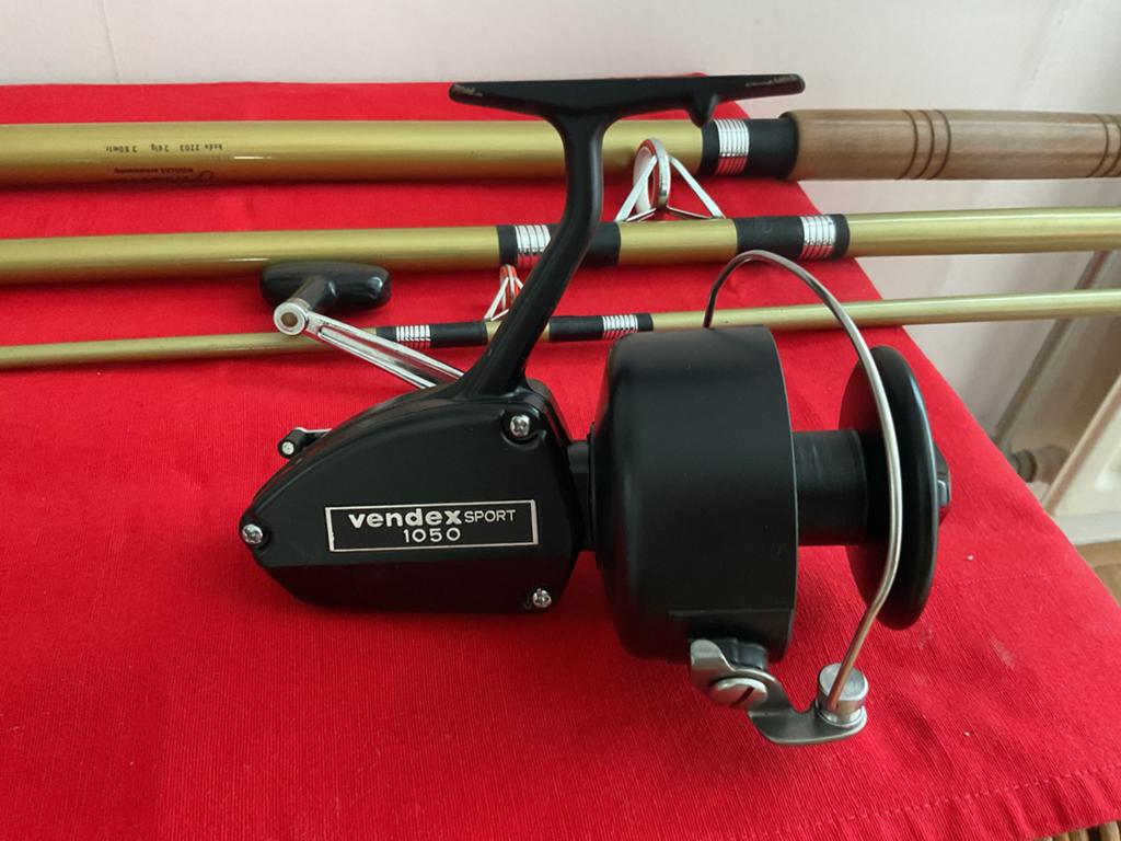 Vintage Vissport Set: Vindex Sport 1050 Molen & Hengels, Ophalen, Gebruikt, Overige typen