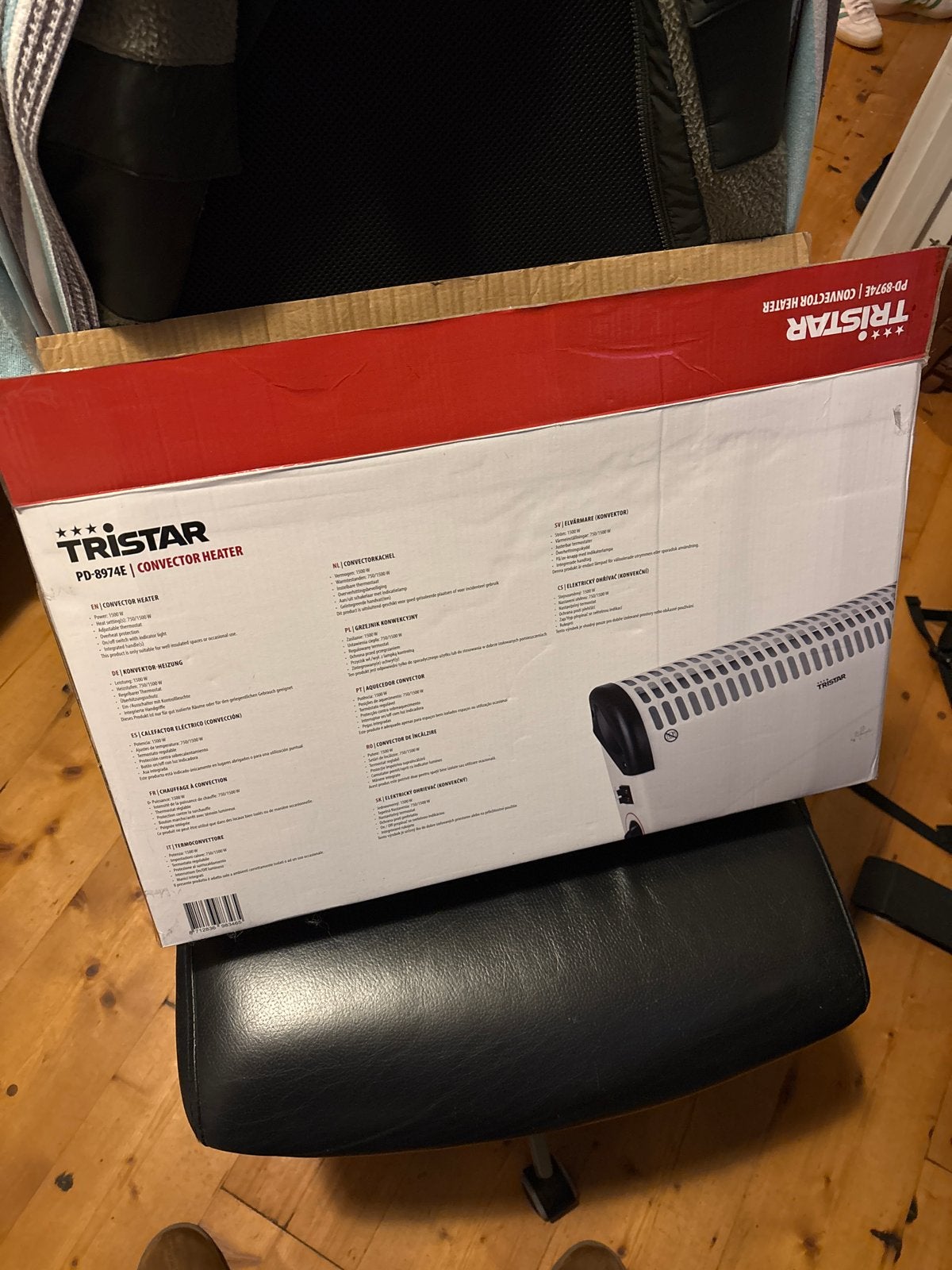 Nieuwe Tristar Convector Kachel - Ongebruikt in doos, Ophalen, Nieuw, 800 watt of meer, Kachel