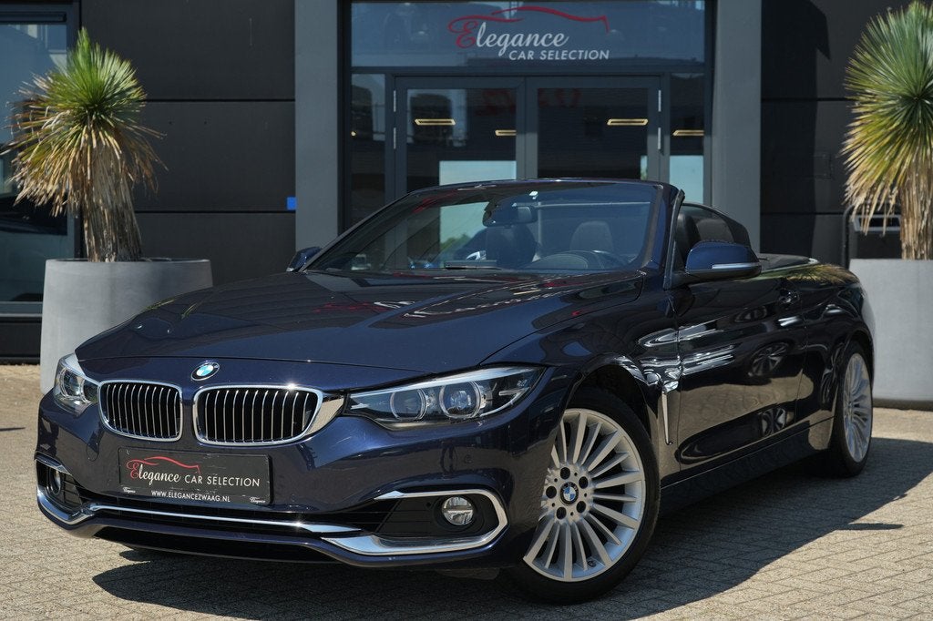 BMW 4 Serie Cabrio 420i High Executive Luxury Line 184pk Nav, Auto's, BMW, Automaat, 1998 cc, Gebruikt, Cabriolet