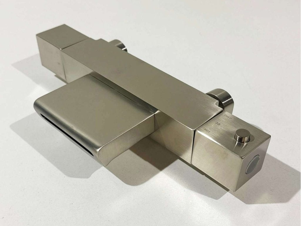 Wiesbaden Rombo Thermostatische Met Watervaluitloop Geborste, LUDOLF DE JONGHSTRAAT 41N 3043 JD ROTTERDAM, Nieuw, Ophalen of Verzenden