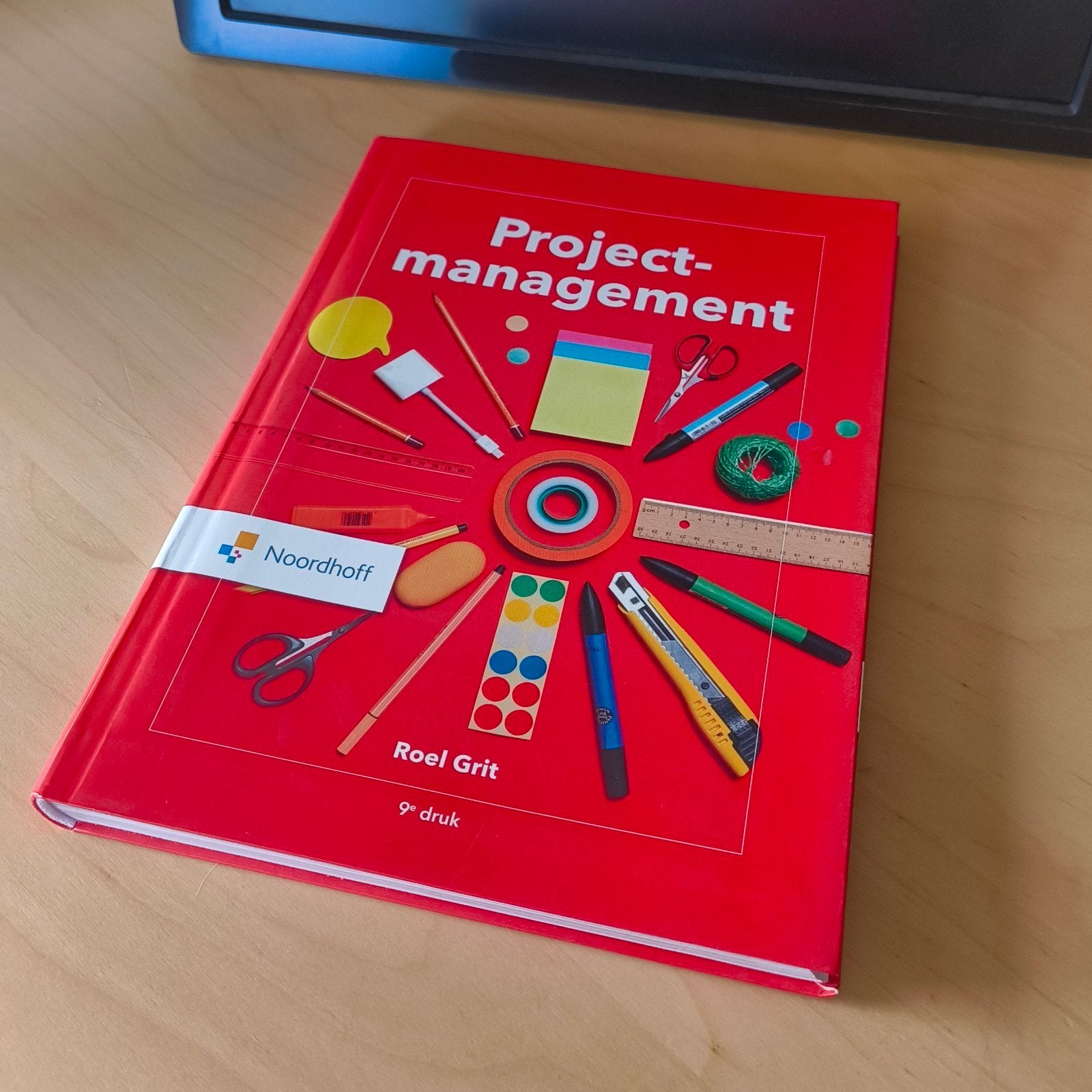 Projectmanagement - Roel Grit 9e editie, Boeken, Studieboeken en Cursussen, Roel Grit, Zo goed als nieuw, Beta, HBO