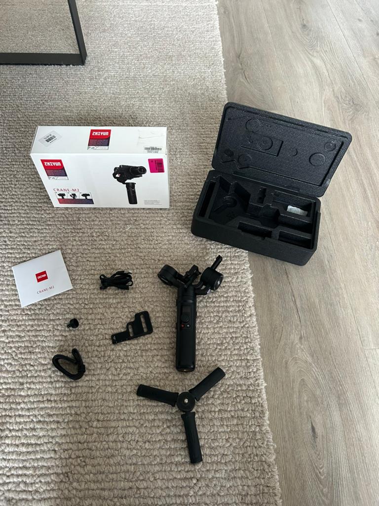Zhiyun Crane-M2 Gimbal voor camera - Compleet met oplader, Overige typen, Overige soorten, Zo goed als nieuw, Ophalen