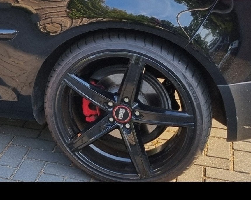MAM ox sportvelgen 19 inch vw met zgan banden 225/19, Auto-onderdelen, Banden en Velgen, Ophalen of Verzenden, 19 inch, 225 mm