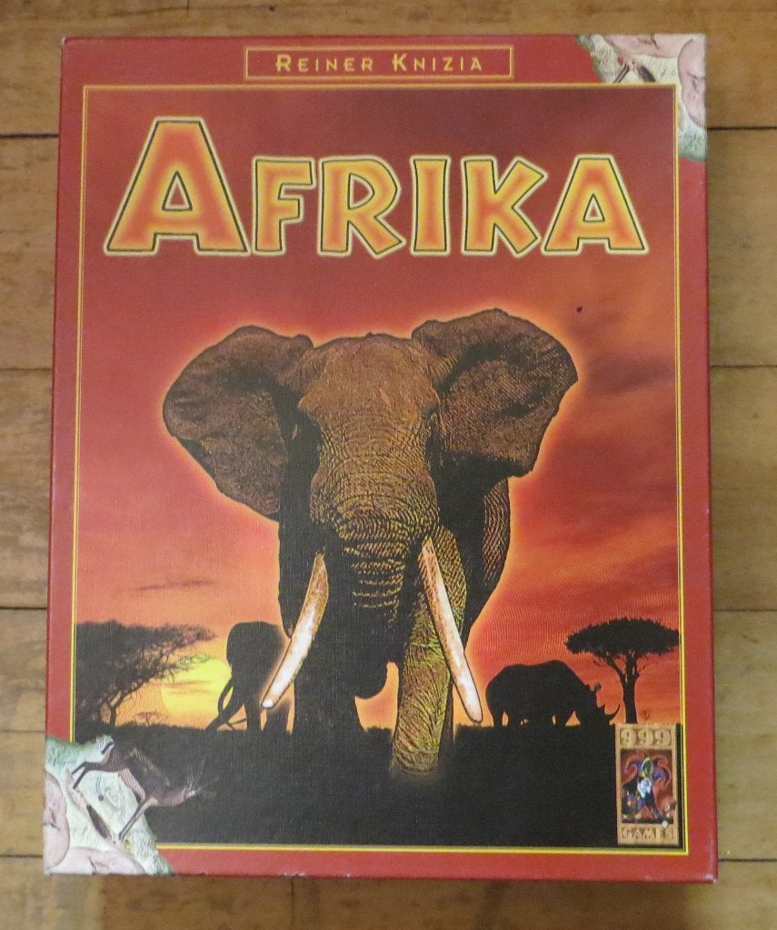 999 games bord spel afrika , z.g.a.n. Spel is compleet, Een of twee spelers, Ophalen of Verzenden, Zo goed als nieuw, 999 Games
