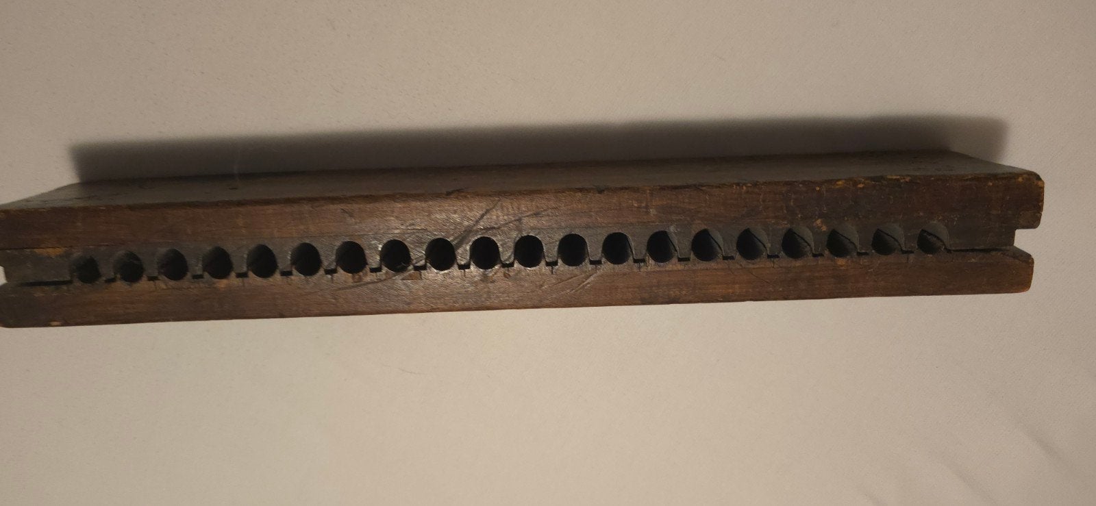 Antieke sigarenmal van hout - Edmund & Co. Holland, Ophalen of Verzenden