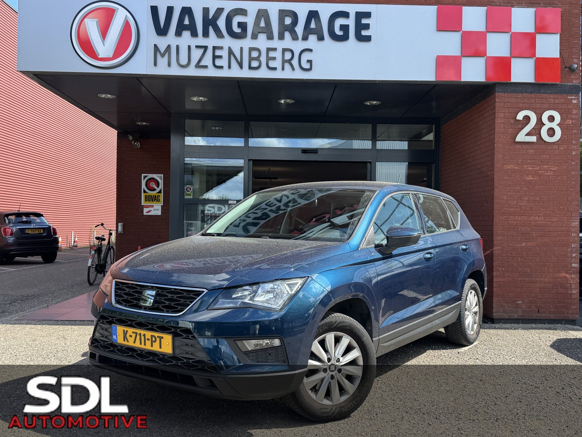 SEAT Ateca 1.0 EcoTSI Reference // NAVI // PDC // CRUISE //, Auto's, Seat, Voorwielaandrijving, Stof, Gebruikt, Blauw