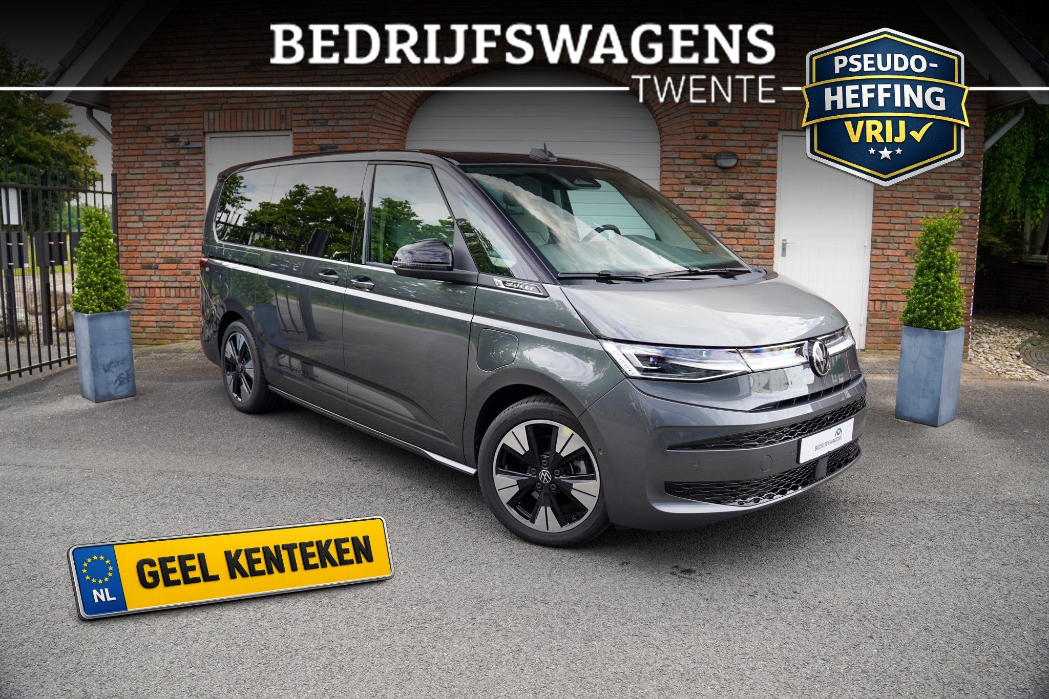 Volkswagen Multivan 1.5 eHybrid 245pk L2 EDITION 4Motion Led, Auto's, Automaat, Automatische klimaatregeling, Stof, Euro 6