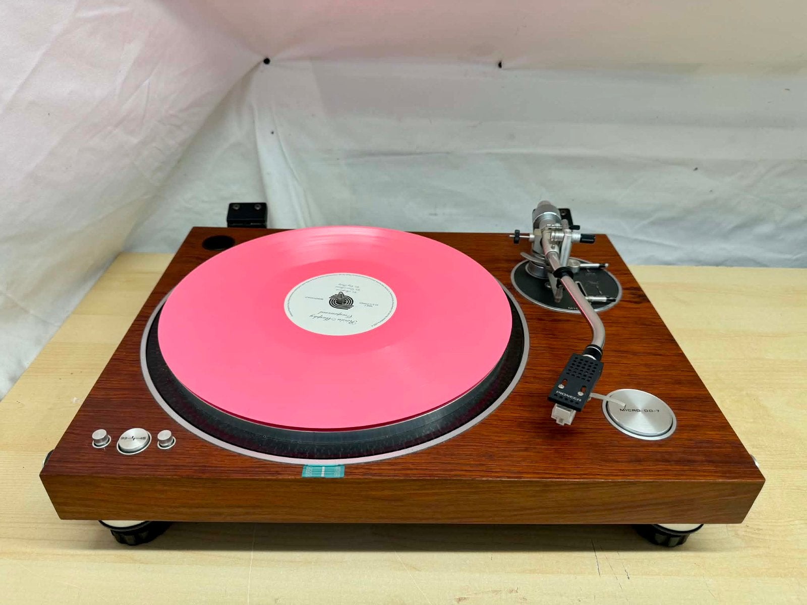 🔴 MICRO SEIKI DD-7 🔴 MA 505 TOONARM 🔴, Overige merken, Gebruikt, Pitch-regelaar, Ophalen of Verzenden