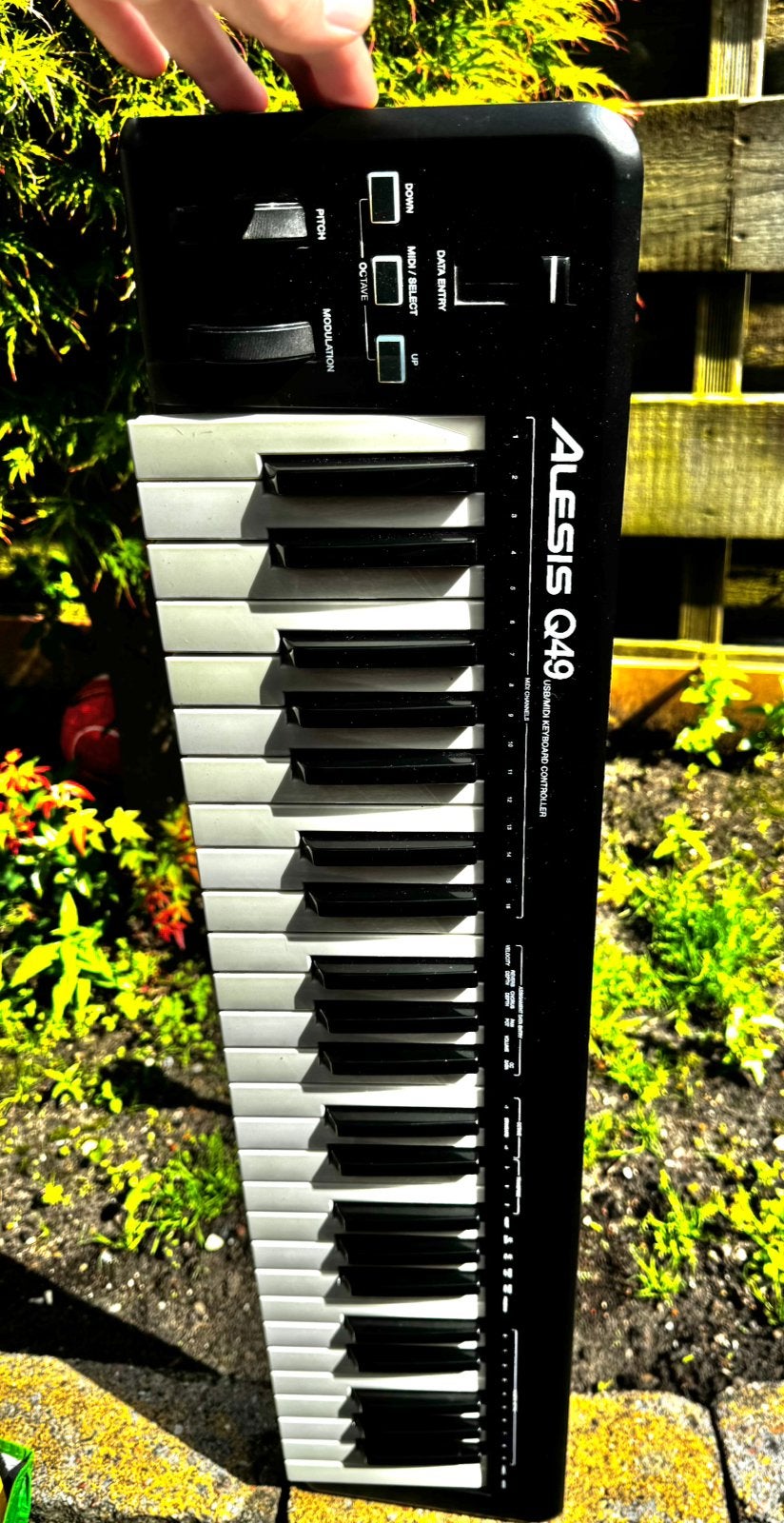 Alesis Q49 midi keyboard, Ophalen, Zo goed als nieuw