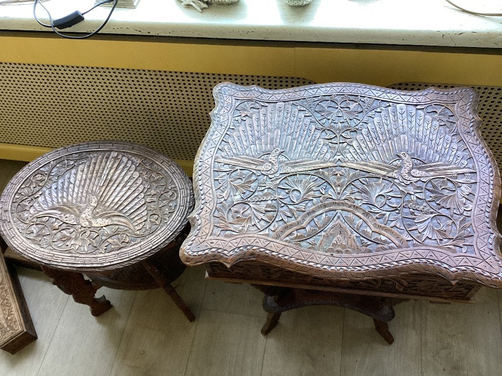 Indonesische tafeltjes, Antiek en Kunst, Ophalen