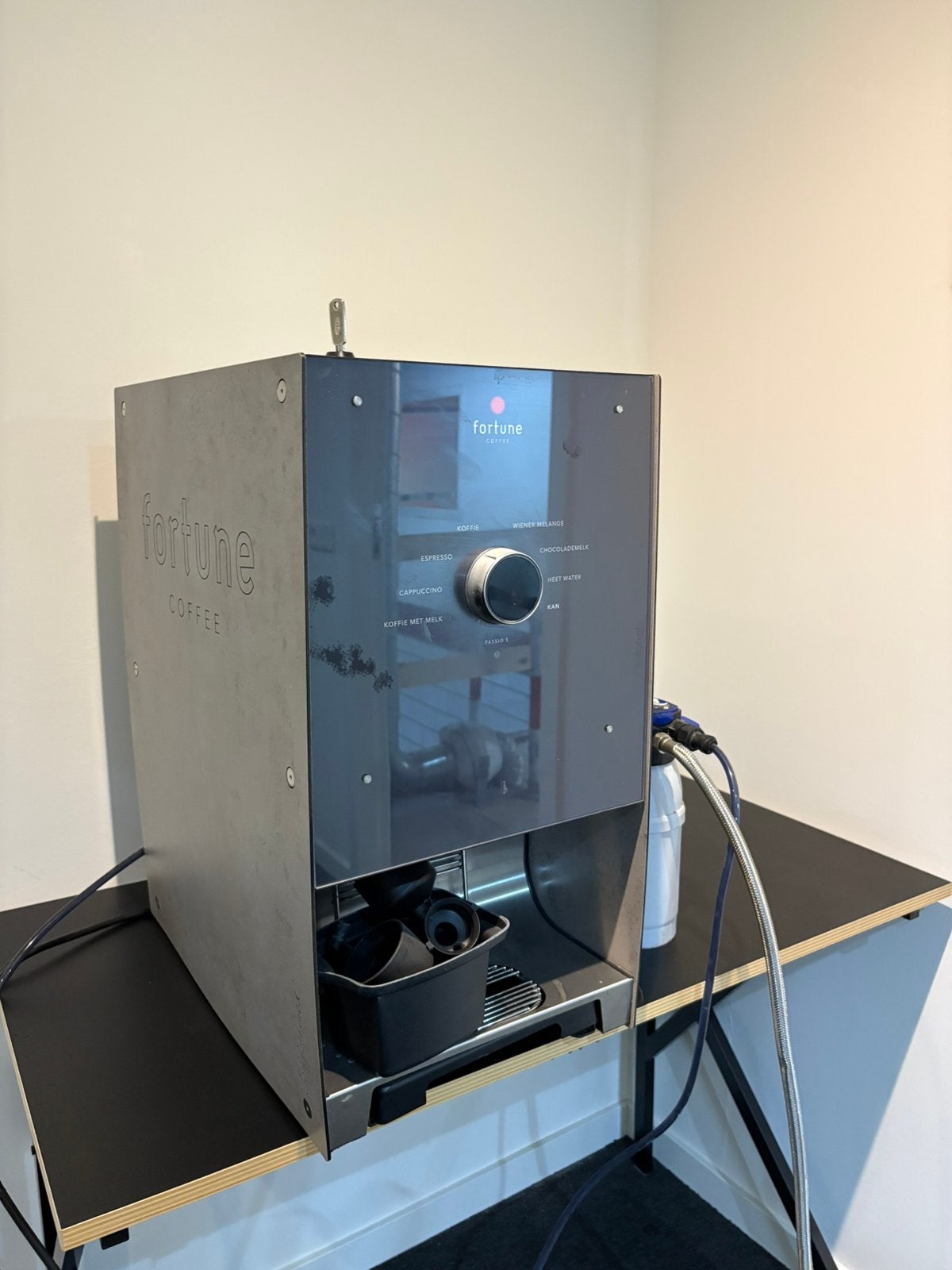 Koffiemachine, Ophalen, Gebruikt