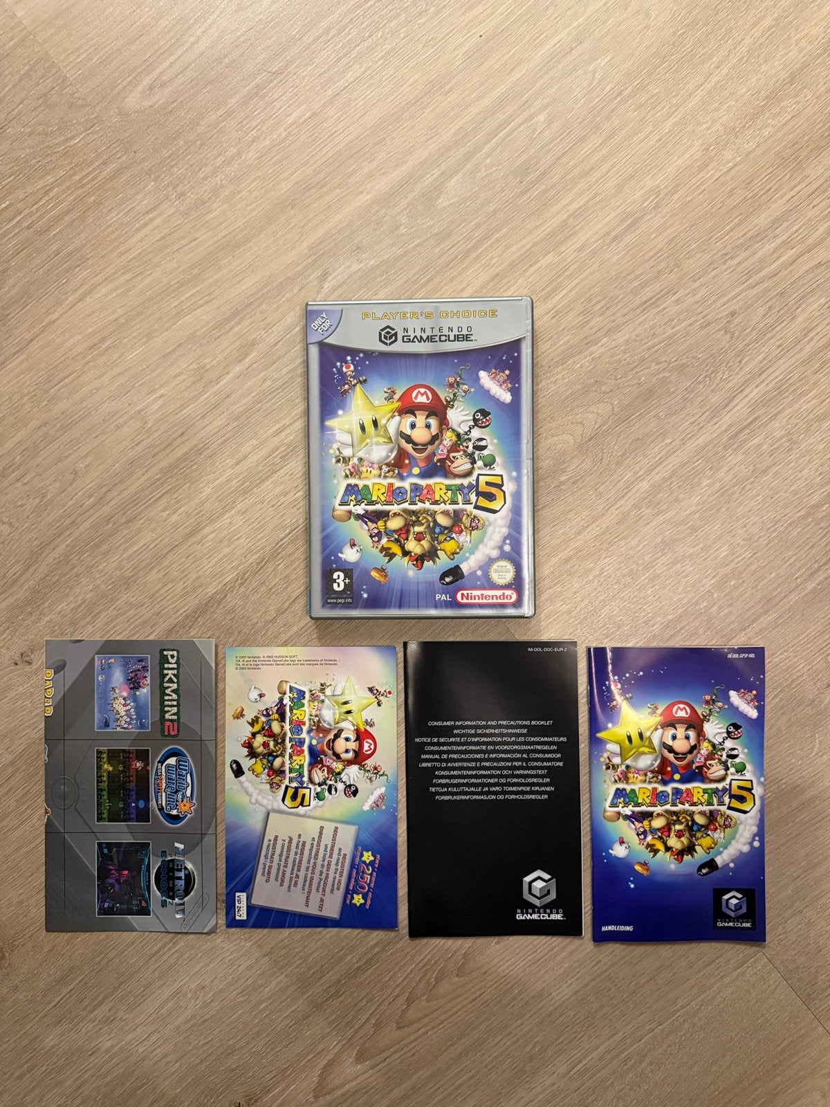 Mario Party 5 GameCube - Compleet en in mooie staat, Spelcomputers en Games, Overige genres, Eén computer, Ophalen of Verzenden