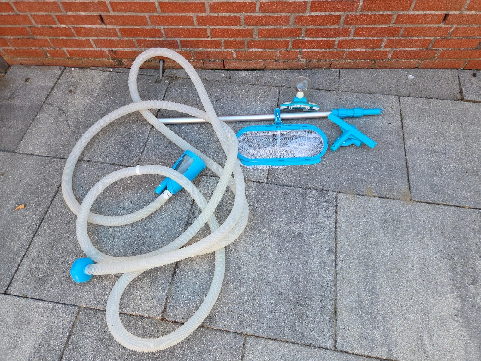 Zwembad schoonmaakset met uitschuifbare stang, Ophalen, Zo goed als nieuw, Overige typen