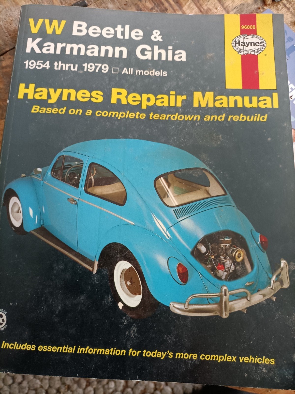Haynes Reparatiehandleiding VW Kever & Karmann Ghia, Ophalen of Verzenden