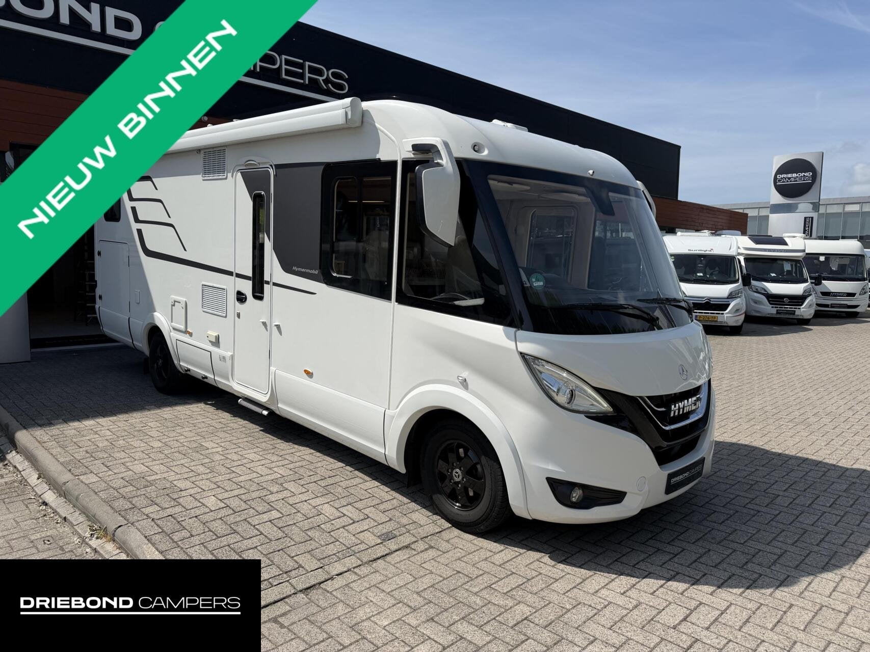 Hymer BML-I 780 MasterLine Bovenkasten Level 2X Airco Lithiu, Caravans en Kamperen, Campers, Airbags, 7 tot 8 meter, Bedrijf, Diesel