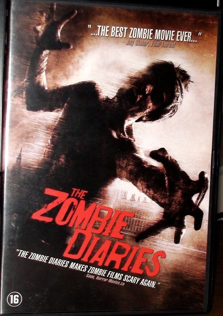 4 dvd zombie diaries 1, 2 , zombieland en undead, Vampiers of Zombies, Engels, Alle leeftijden, Nederlands